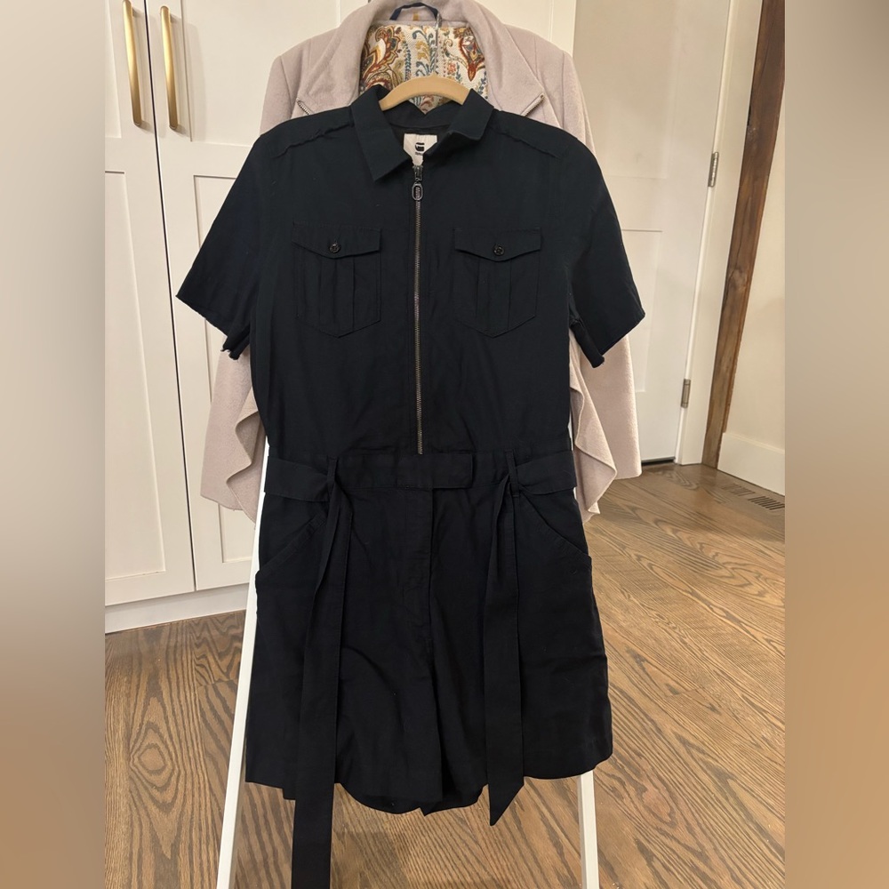 NWT G Star Raw Rovic Jumpsuit- Dark Navy/Black Size M